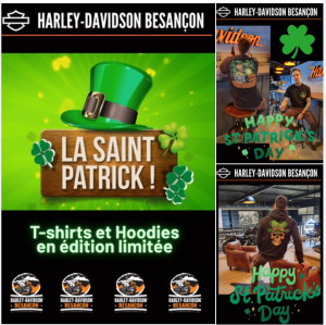 La Saint Patrick chez HARLEY DAVIDSON